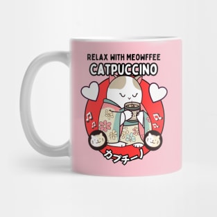 Relax with coffee cat Mug